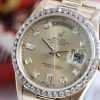 ROLEX DAY-DATE 18K-AU750 18238 DIAMOND FULLBOX